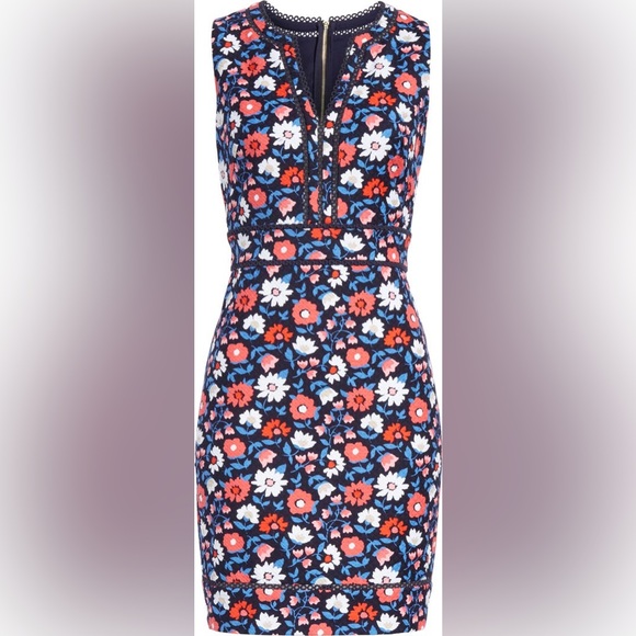 Kate Spade Shore Thing Daisy Jacquard Sheath Dress - Picture 3 of 11